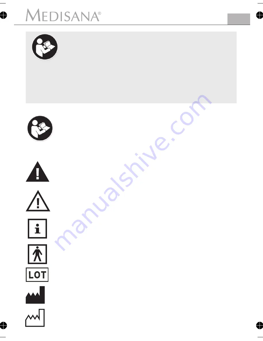 Medisana TM 750 Manual Download Page 89