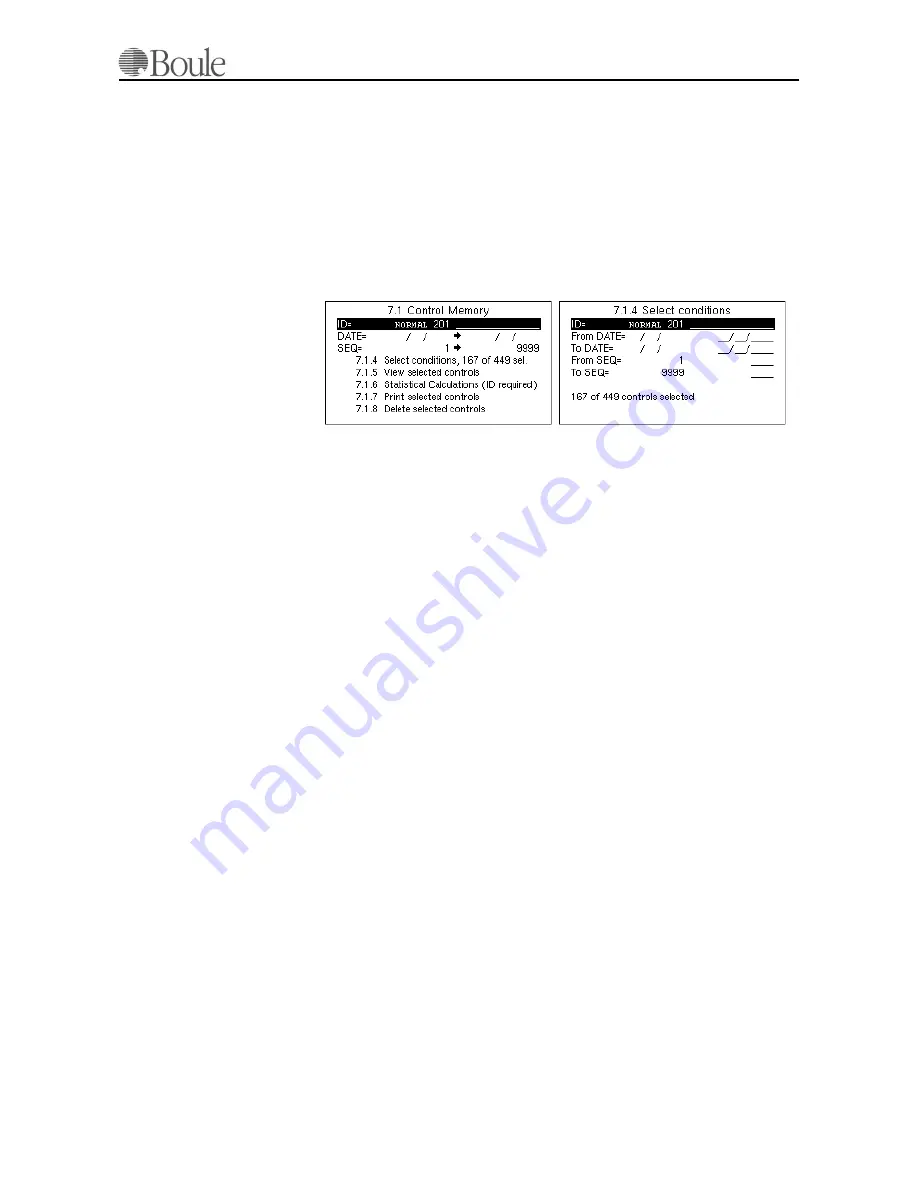 Medonic CA530 User Manual Download Page 91