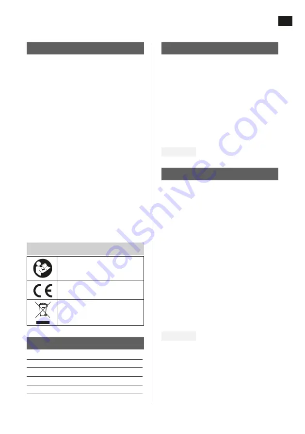 Meec tools 014029 Operating Instructions Manual Download Page 5