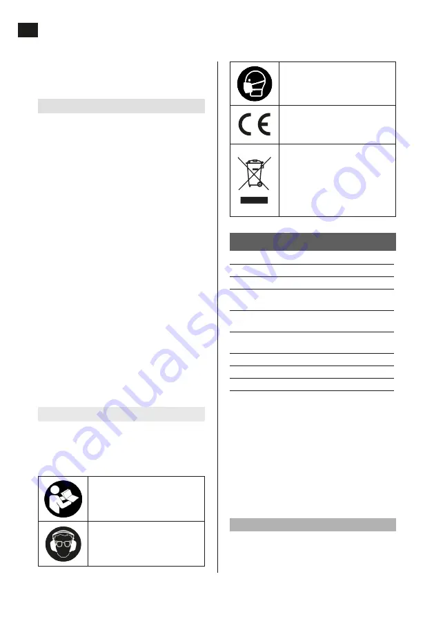 Meec tools 014036 Operating Instructions Manual Download Page 22