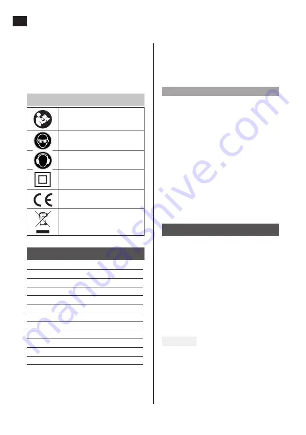 Meec tools 018633 Operating Instructions Manual Download Page 54