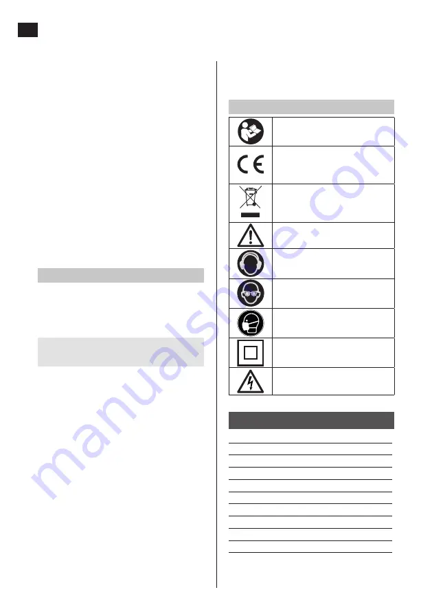 Meec tools 019151 Operating Instructions Manual Download Page 60