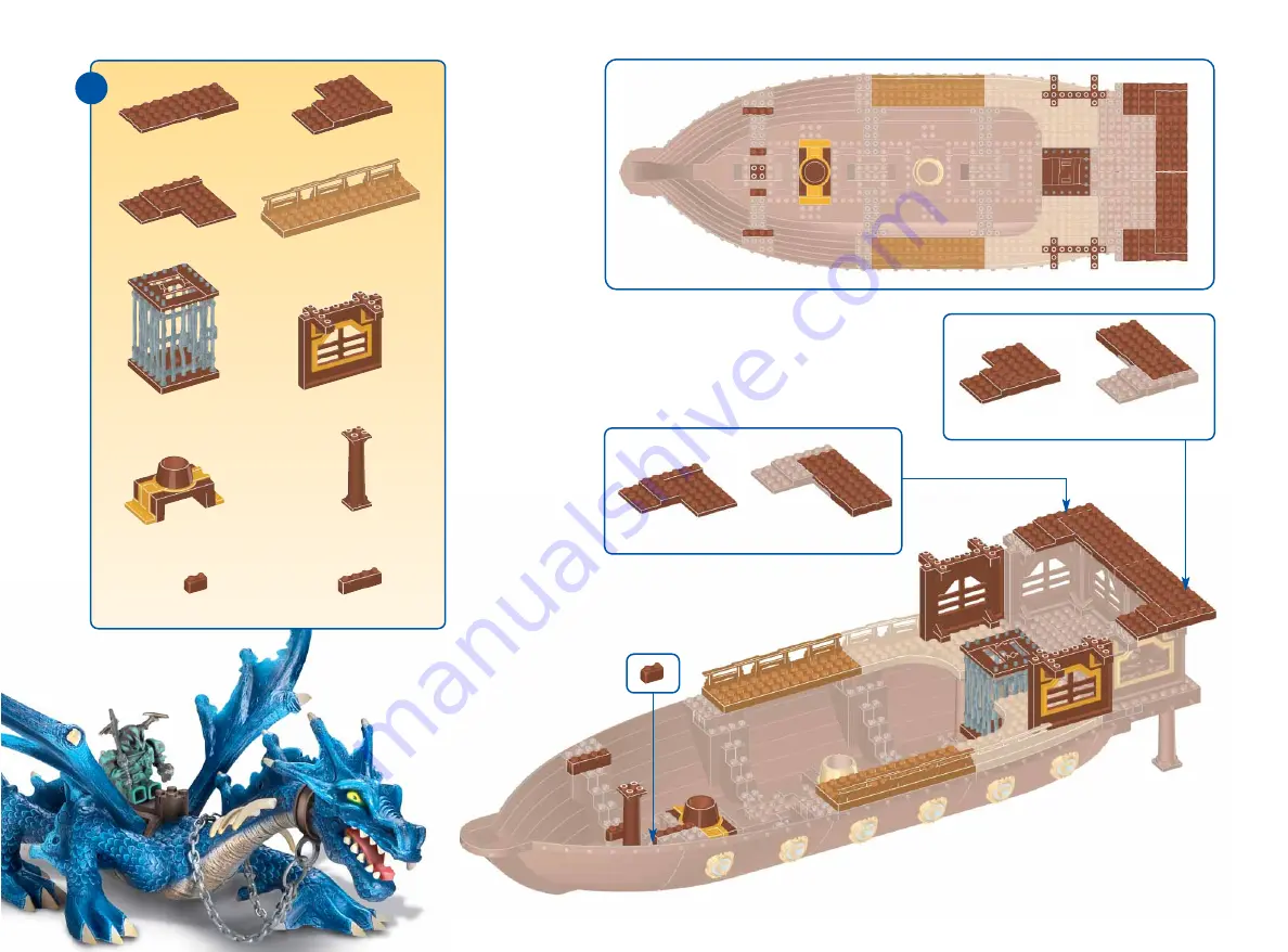 Mega Bloks Dragons Krystal Wars Instruction Book Download Page 11