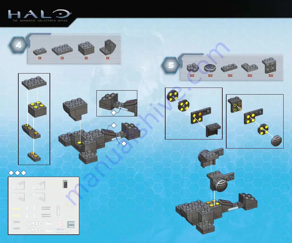 Mega Bloks HALO 96850 Manual Download Page 8