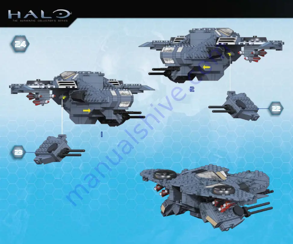 Mega Bloks HALO 96850 Скачать руководство пользователя страница 26