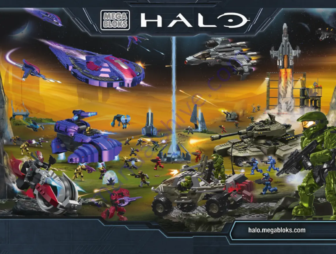 Mega Bloks HALO 97115 Manual Download Page 3