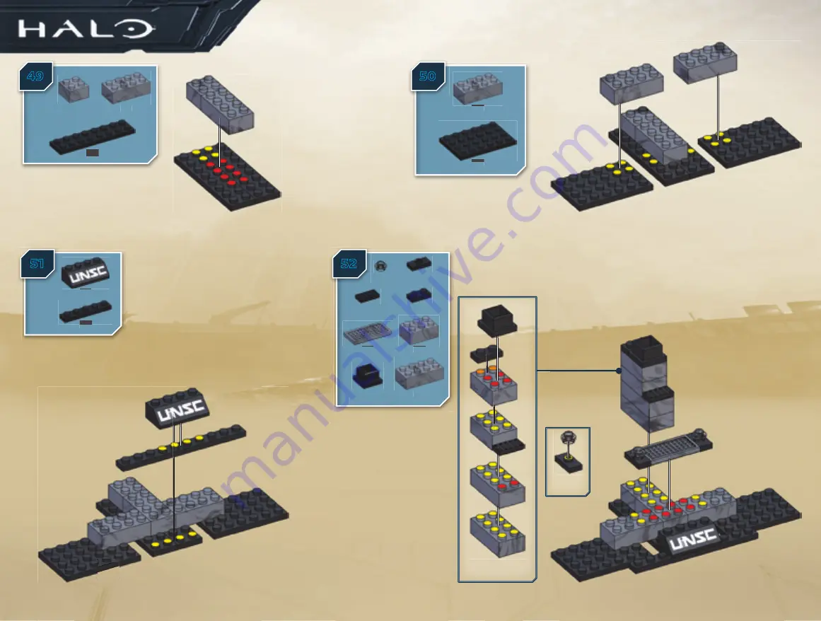 Mega Bloks HALO 97115 Manual Download Page 24