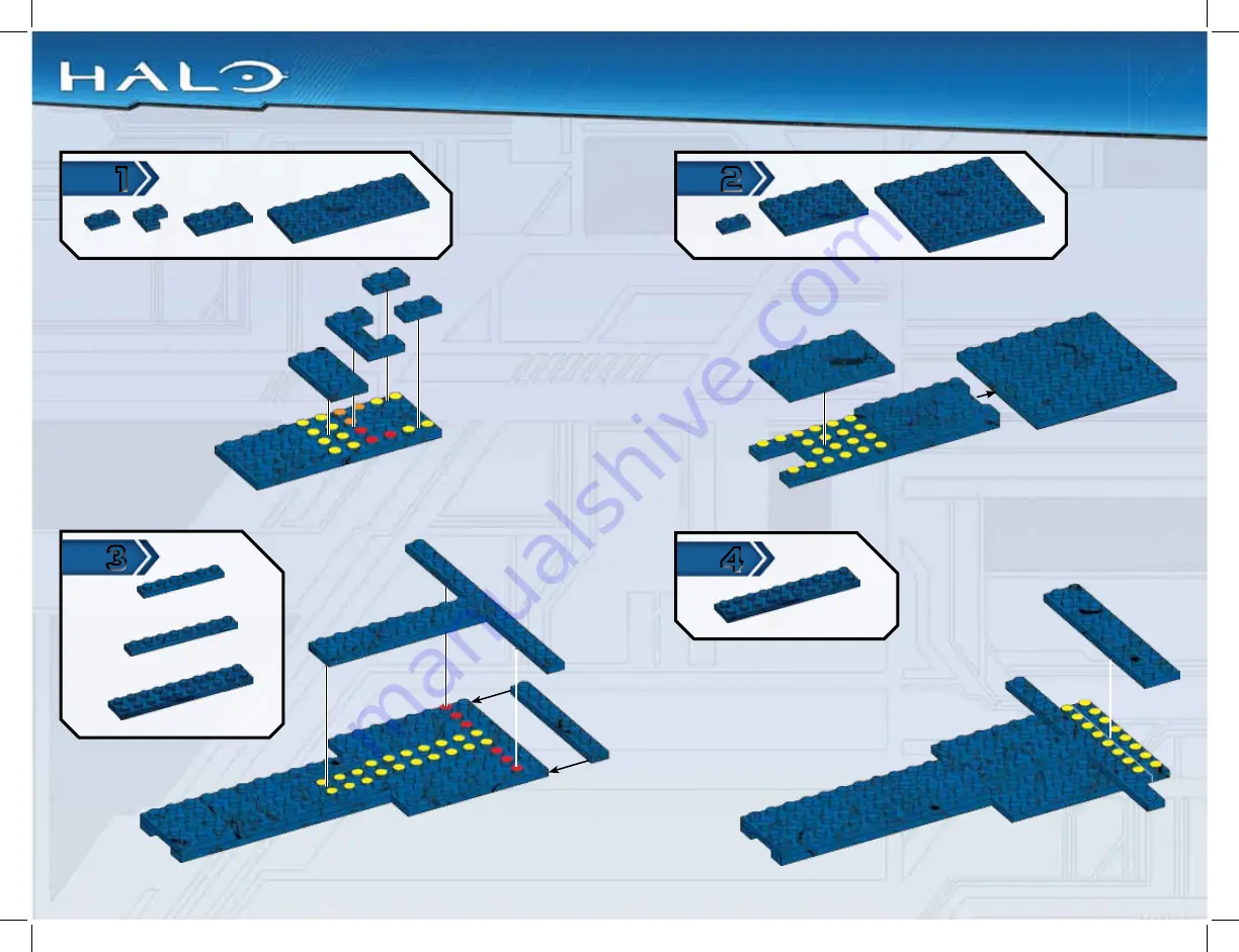 Mega Bloks Halo  97204 Скачать руководство пользователя страница 6