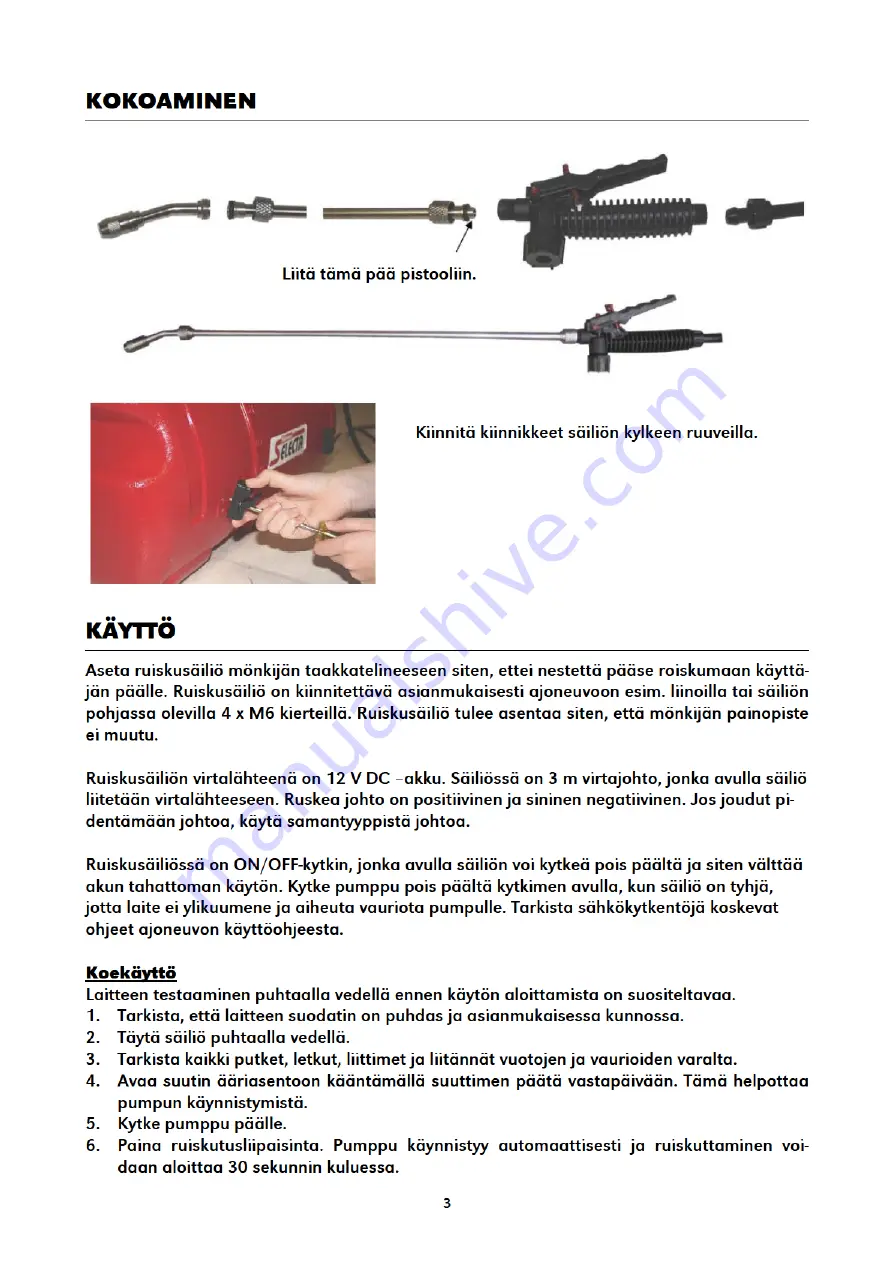 Meganex MEG35230 Instruction Manual Download Page 3