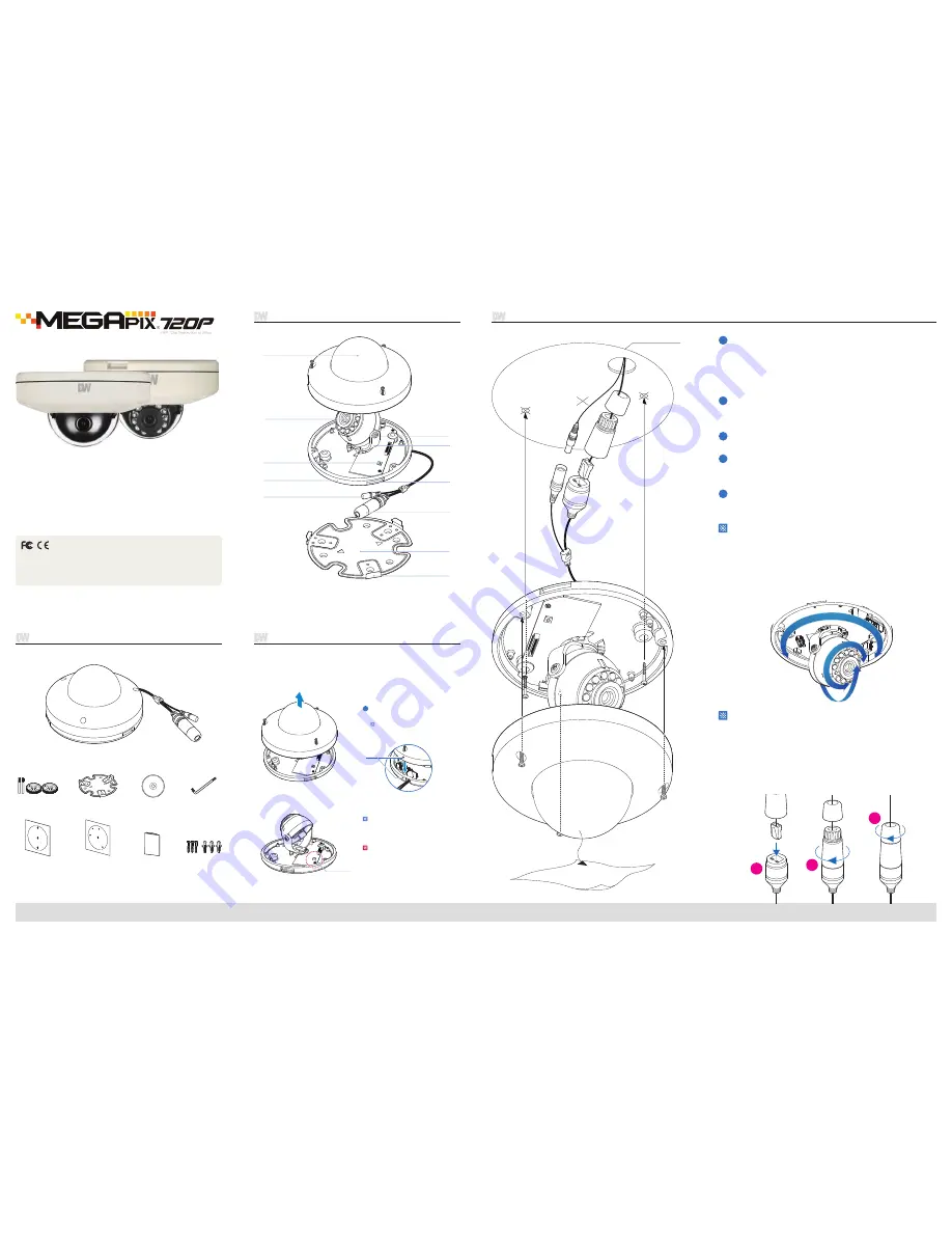 Megapix DWC-MF10M28T Скачать руководство пользователя страница 1