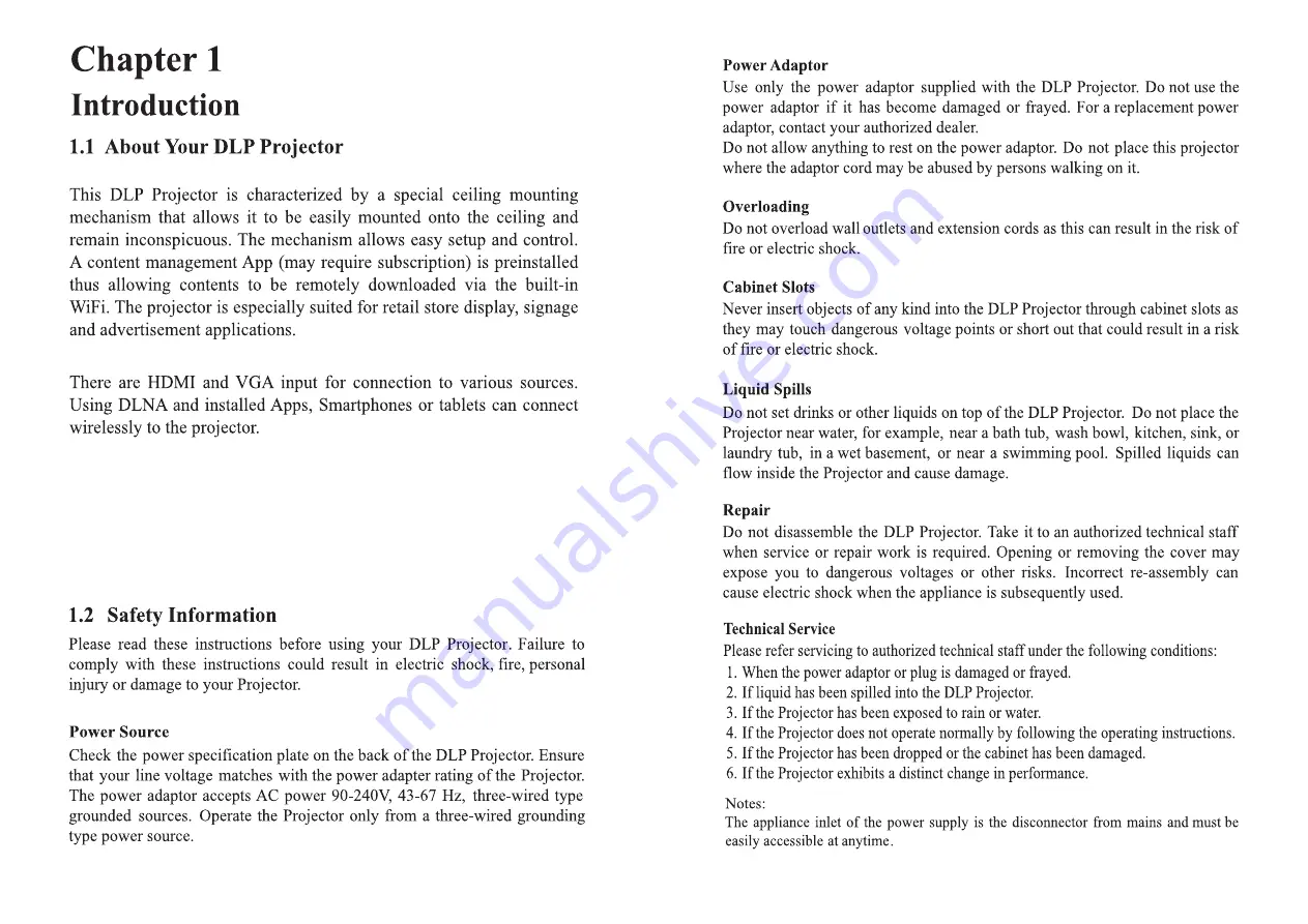 MEGAPOWER ML12 Sky User Manual Download Page 2