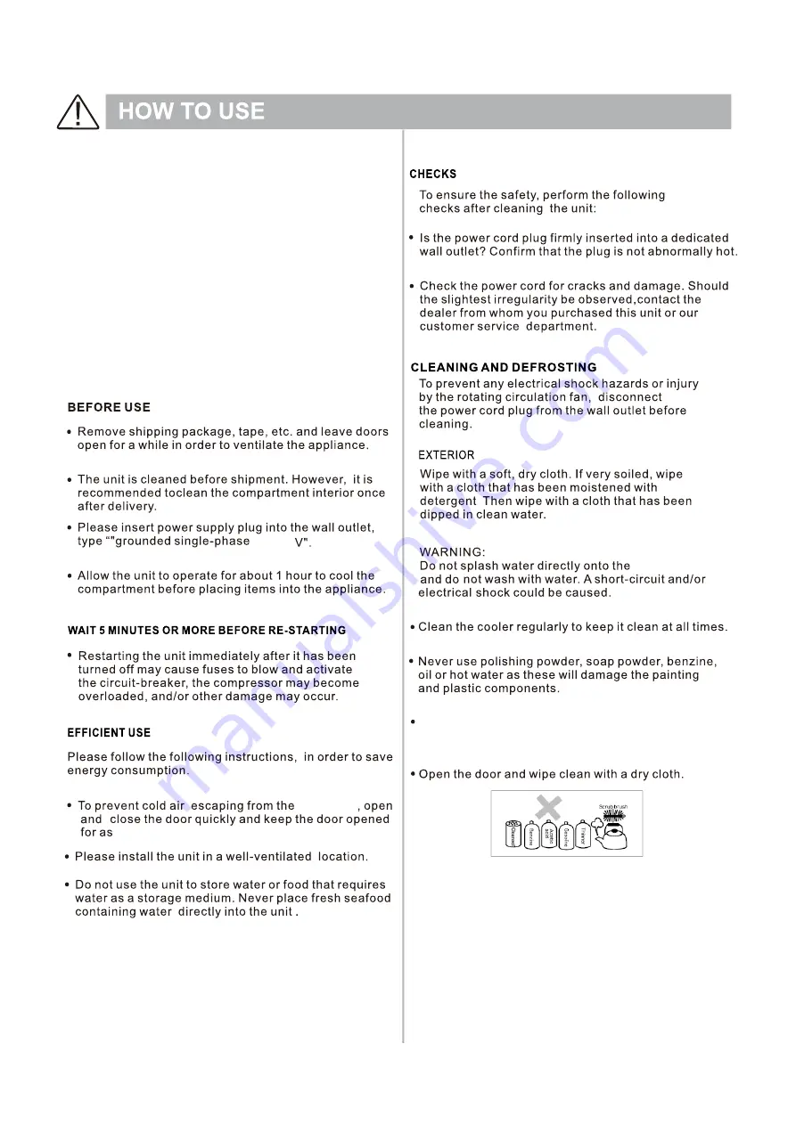 Meireles MFA 260 W.1 User Manual Download Page 44