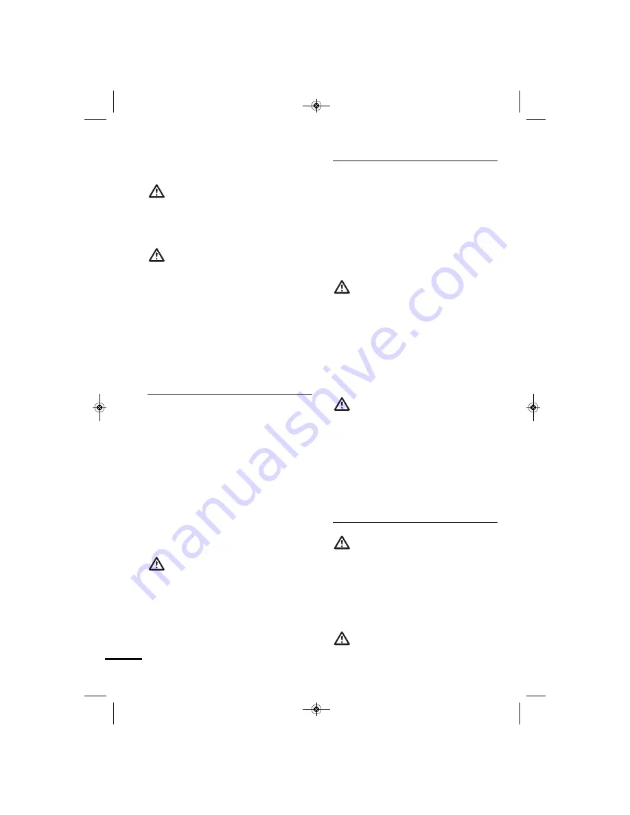 Meister BWS 500 C Operating Instructions Manual Download Page 18