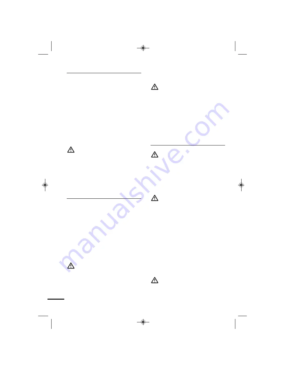 Meister BWS 500 C Operating Instructions Manual Download Page 62