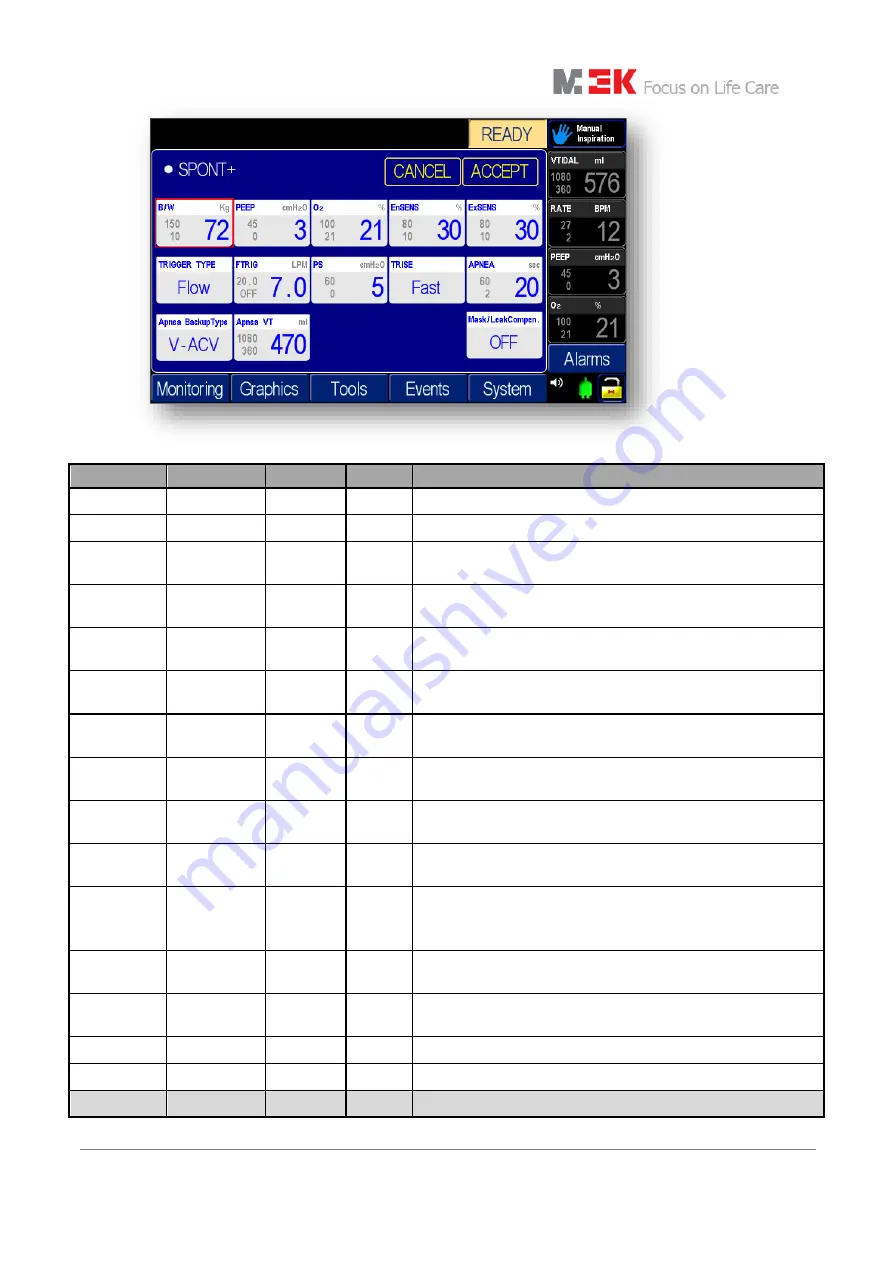 MEK MTV1000 User Manual Download Page 79