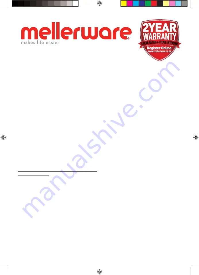 Mellerware 26855 Manual Download Page 60