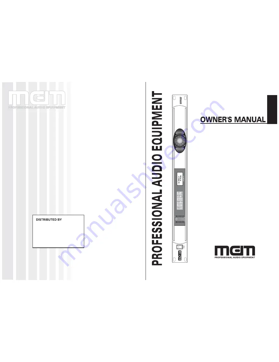 MEM DSP1024 Owner'S Manual Download Page 1