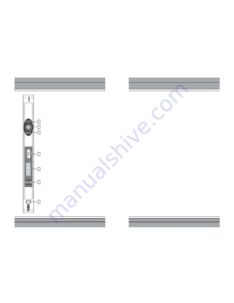 MEM DSP1024 Owner'S Manual Download Page 4