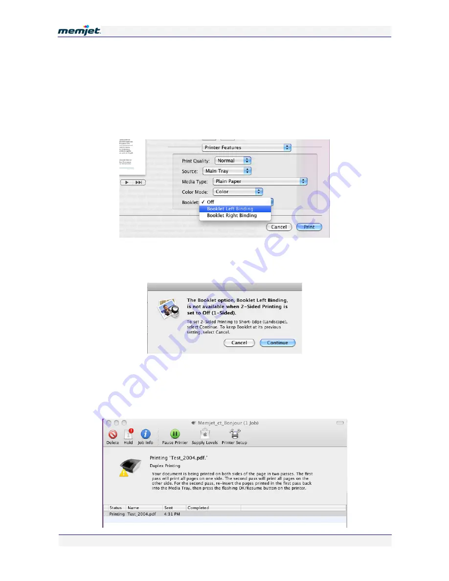 memjetr Memjet SFP User Manual Download Page 54