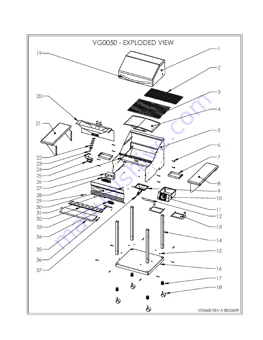 Memphis Wood Fire Convection Grill Owner'S Manual And User'S Manual Download Page 5