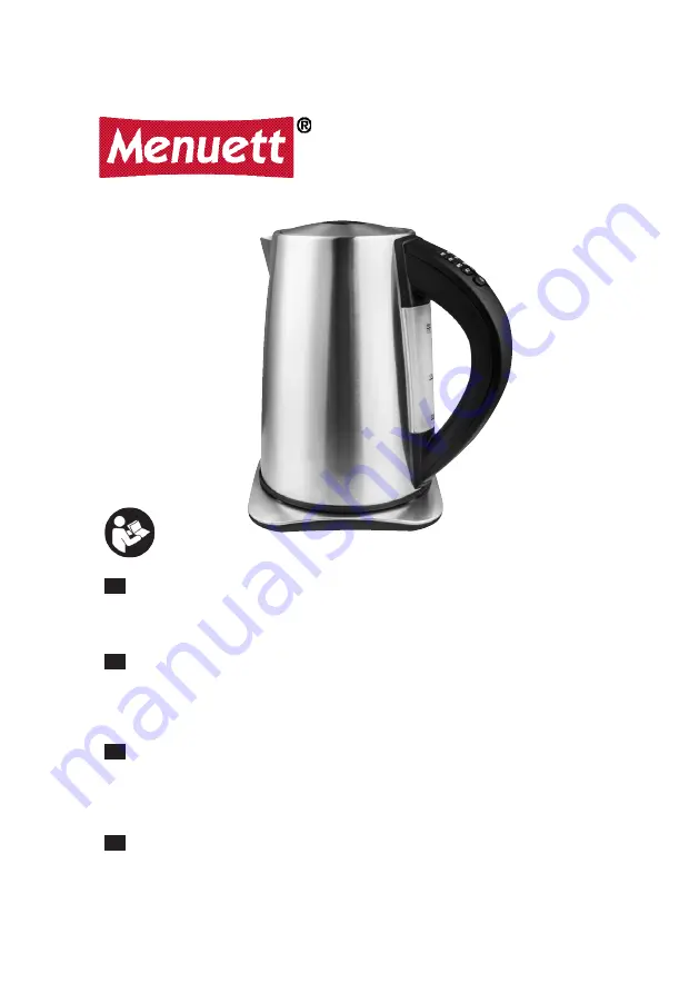 Menuett 003-024 Operating Instructions Manual Download Page 1