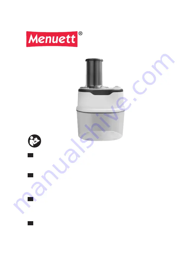 Menuett 004322 Operating Instructions Manual Download Page 1