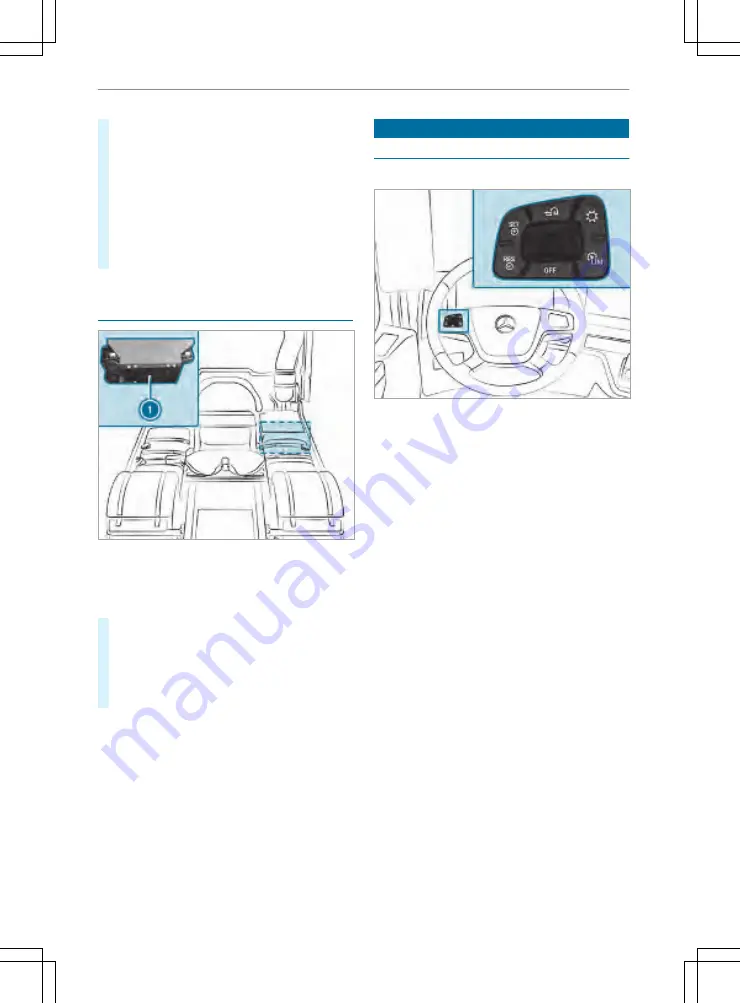 Mercedes-Benz Actros Operating Instructions Manual Download Page 237