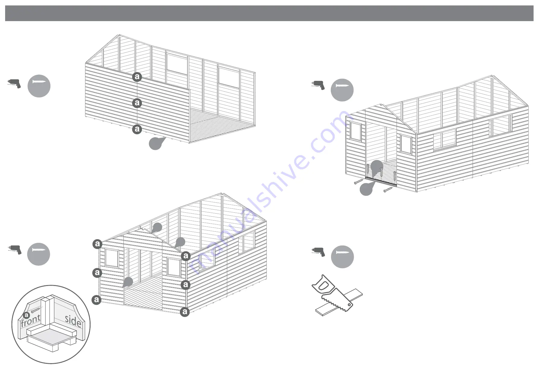 Mercia Garden Products 01SHPWOR1610DDOW-V1 Скачать руководство пользователя страница 5