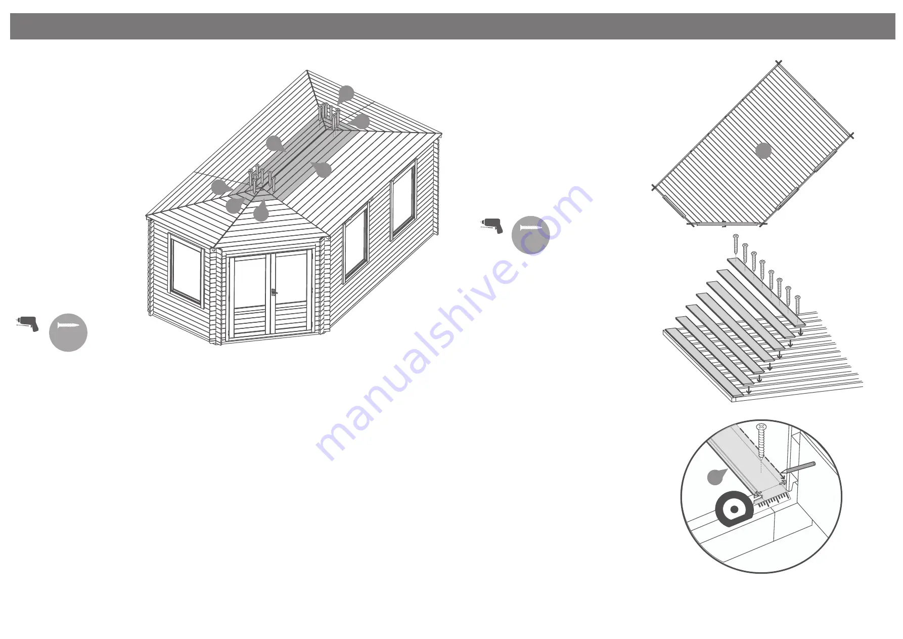 Mercia Garden Products 0628LOG177-V4 General Instructions Manual Download Page 13