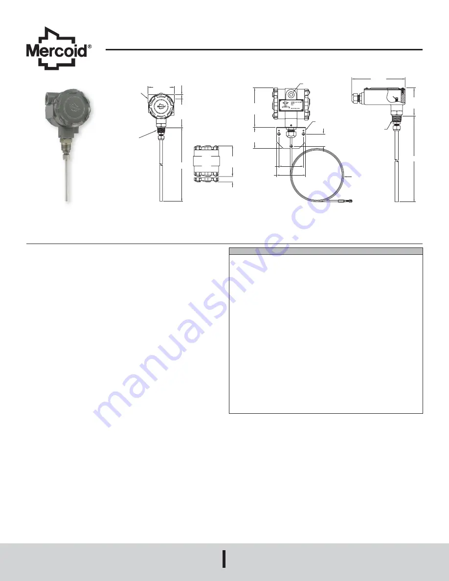 Mercoid CRF2 Series Installation And Operating Instructions Download Page 1