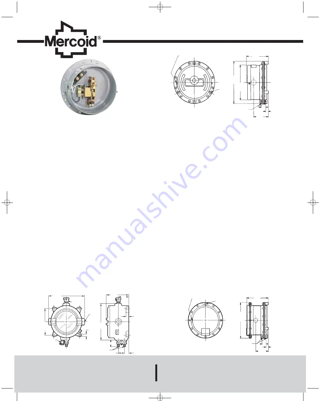 Mercoid PPQ Series Installation And Operating Instructions Download Page 1