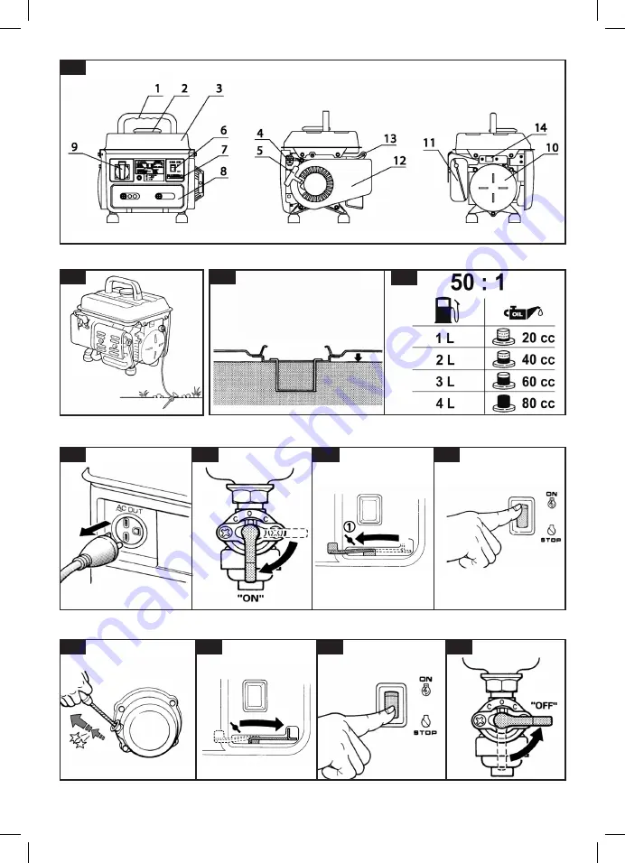 Mercure 450009 Manual Download Page 8