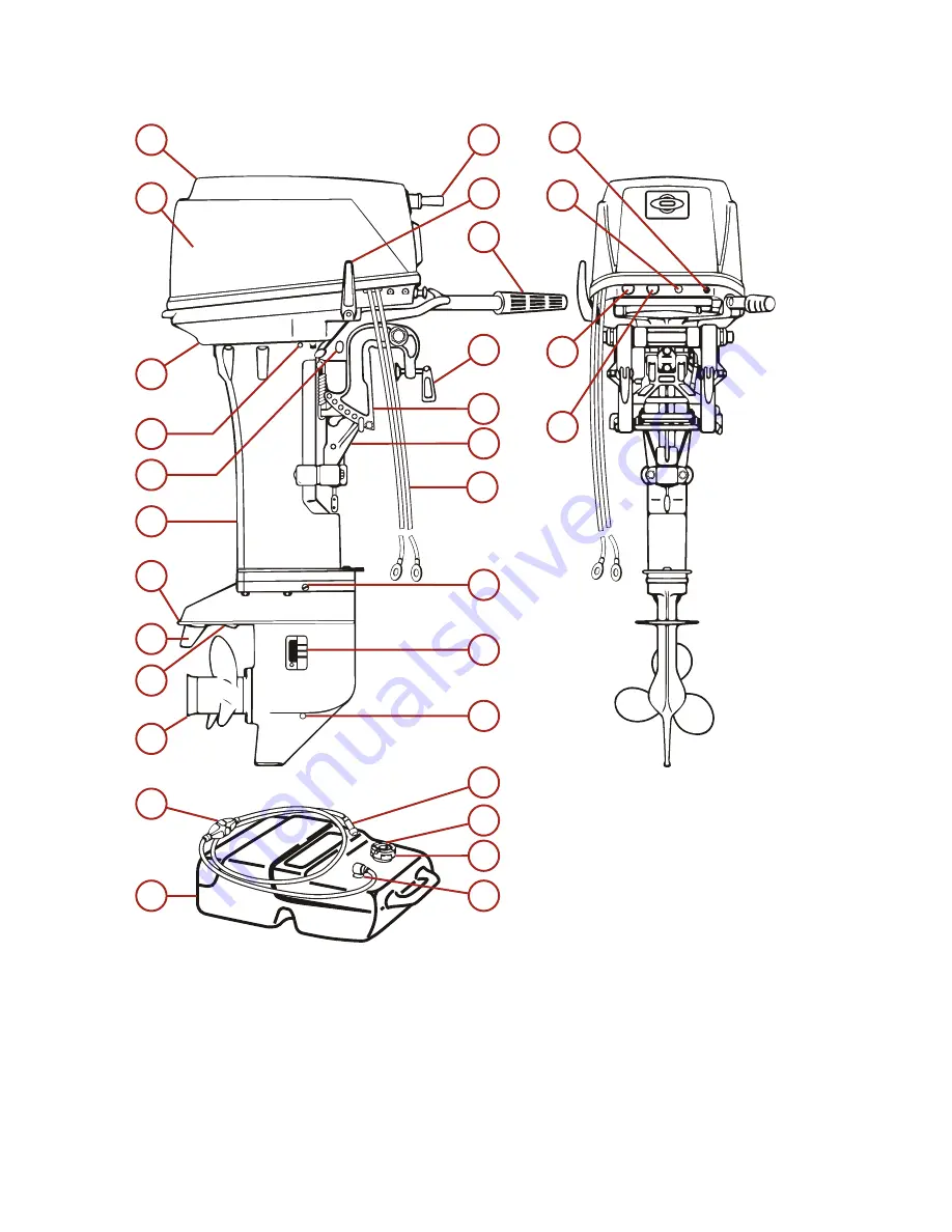 Mercury 2.5 TwoStroke Operation, Maintenance And Installation Manual Download Page 30