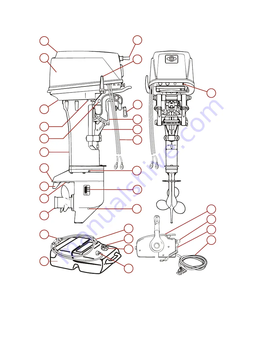 Mercury 2.5 TwoStroke Operation, Maintenance And Installation Manual Download Page 32