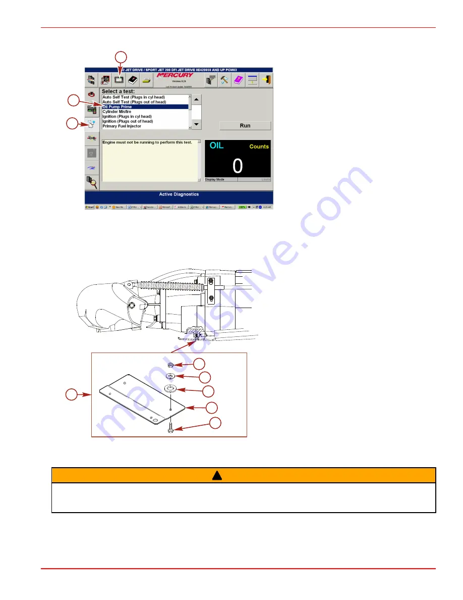 Mercury 200 OptiMax Jet Drive Скачать руководство пользователя страница 72