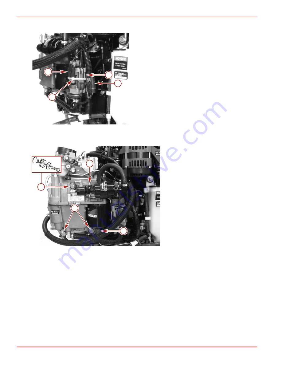 Mercury 200 OptiMax Jet Drive Скачать руководство пользователя страница 203