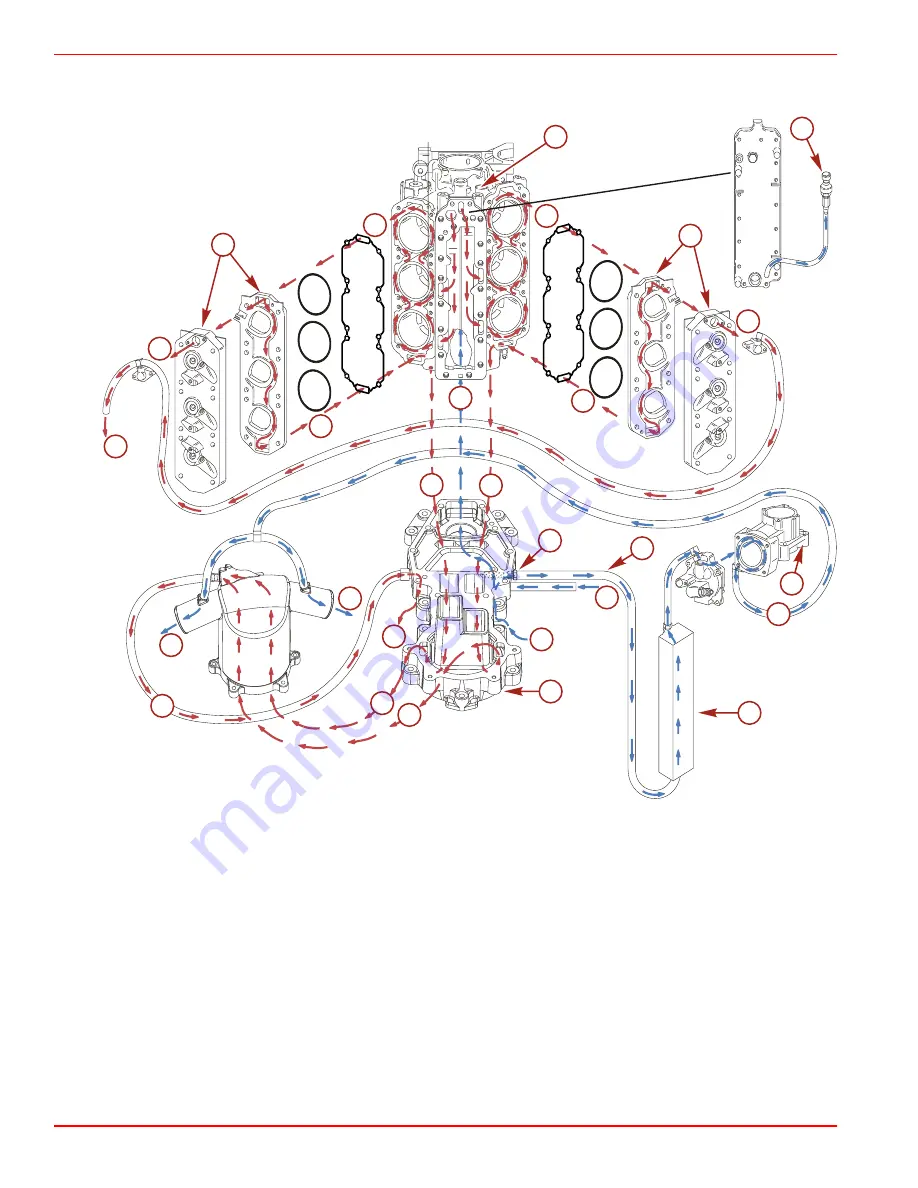 Mercury 200 OptiMax Jet Drive Service Manual Download Page 347