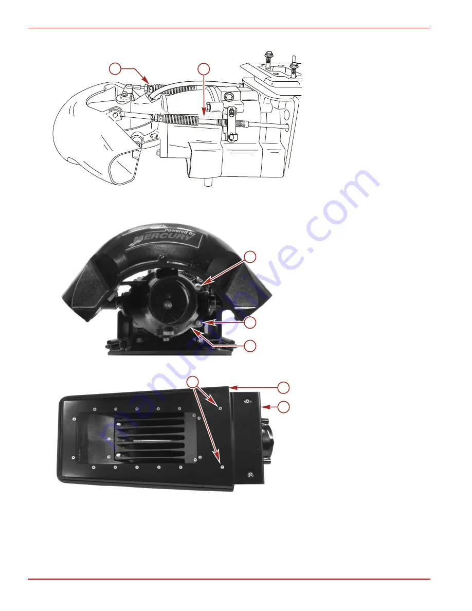 Mercury 200 OptiMax Jet Drive Service Manual Download Page 371