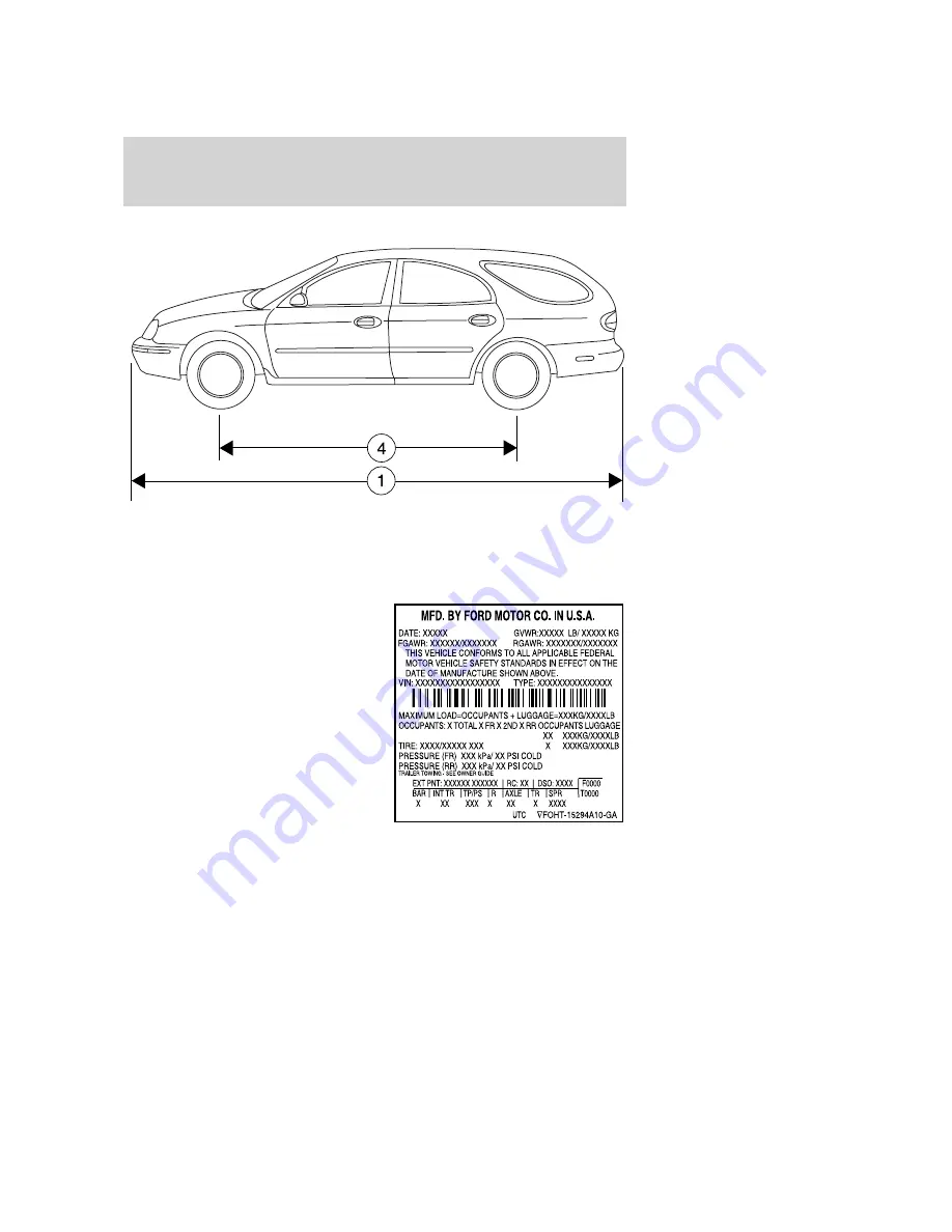 Mercury 2004 Sable Скачать руководство пользователя страница 236