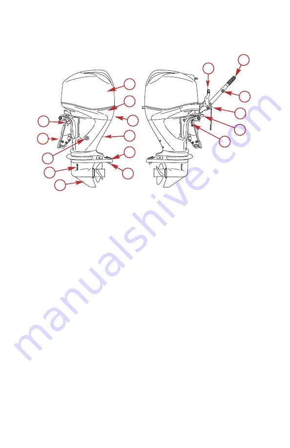 Mercury 40 FourStroke Tiller Handle Скачать руководство пользователя страница 43