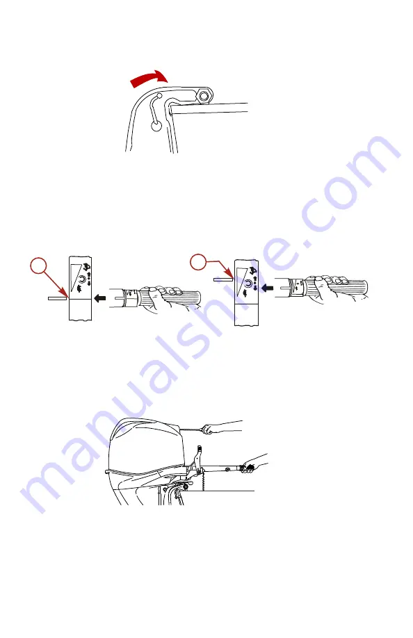 Mercury 40 FourStroke Tiller Handle Скачать руководство пользователя страница 62