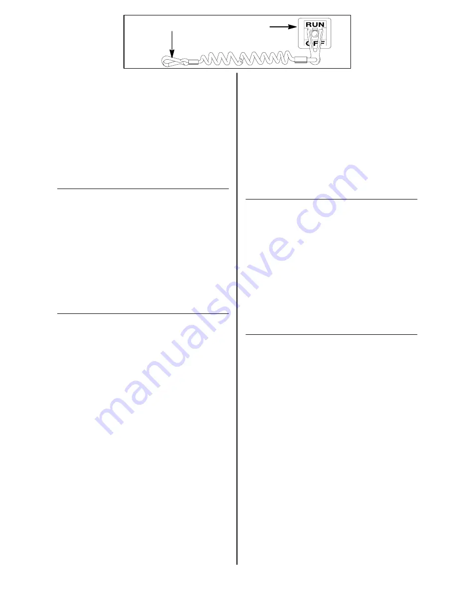 Mercury 60 FourStroke EFI Formula Race Operation And Maintenance Manual Download Page 21