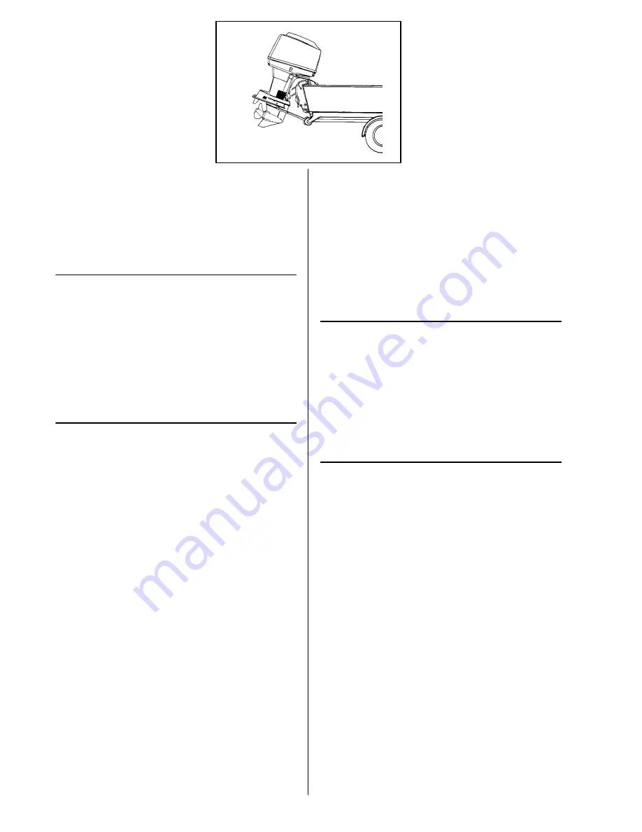 Mercury 60 FourStroke EFI Formula Race Operation And Maintenance Manual Download Page 38