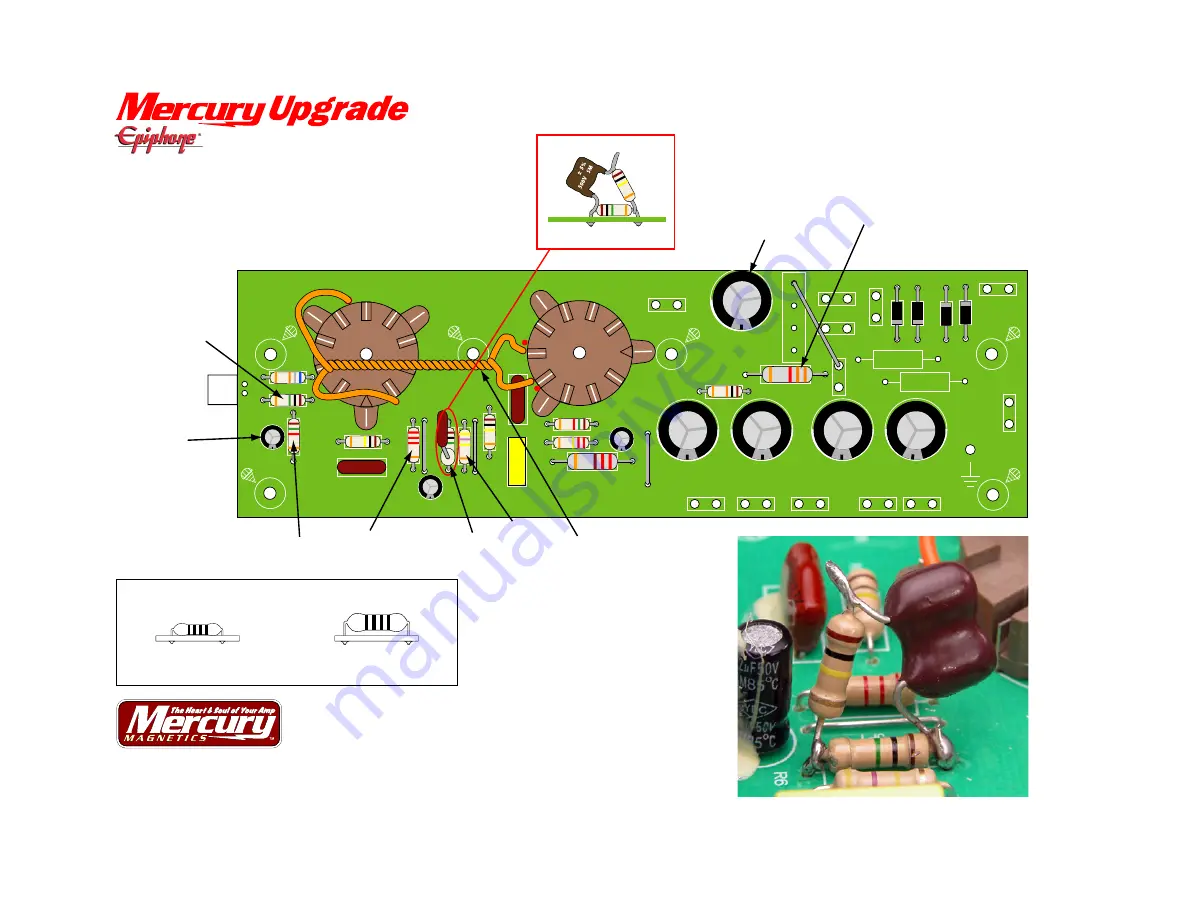 Mercury Epiphone Valve Junior Assembly Manual Download Page 21