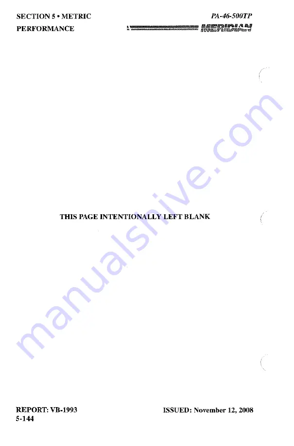 Meridian PA-46-500TP Pilot Operating Handbook Download Page 350