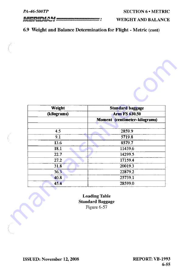 Meridian PA-46-500TP Pilot Operating Handbook Download Page 407