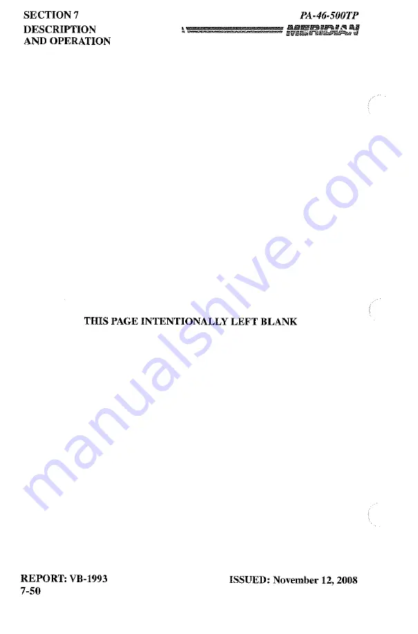 Meridian PA-46-500TP Pilot Operating Handbook Download Page 464