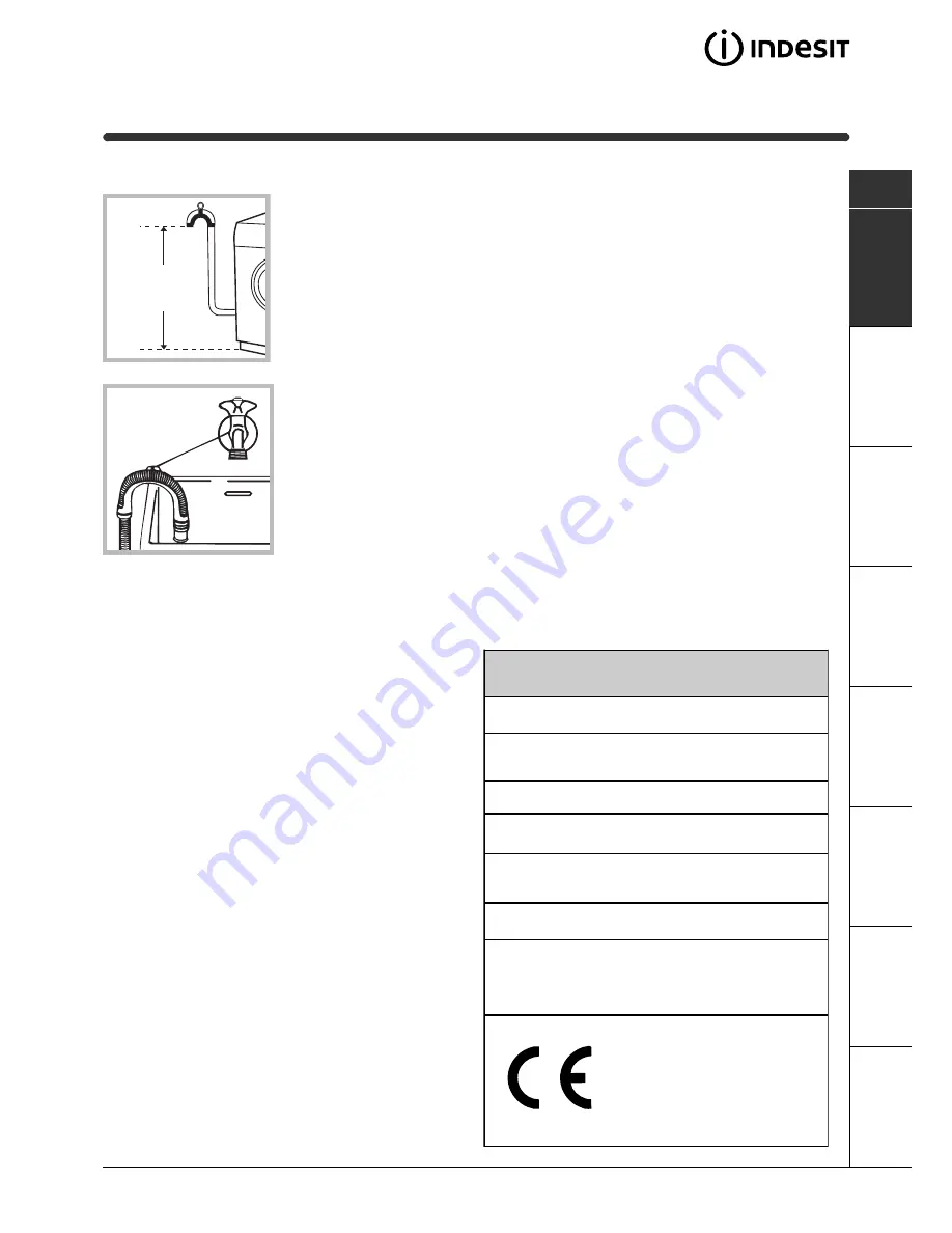 Merloni WIE 147X Instructions For Use Manual Download Page 15