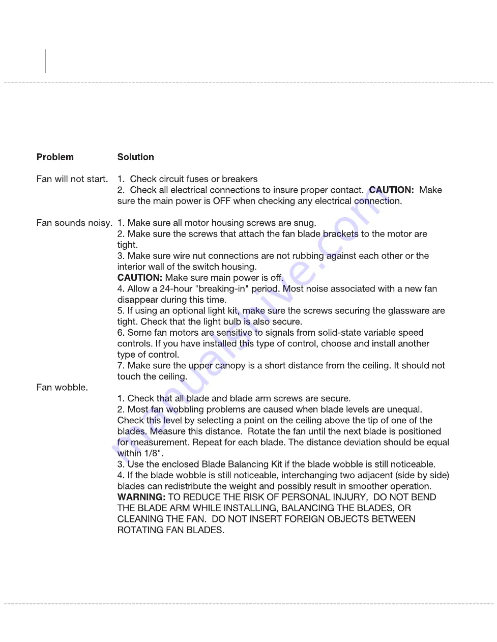 Merra CFN-1013 Instruction Manual Download Page 10