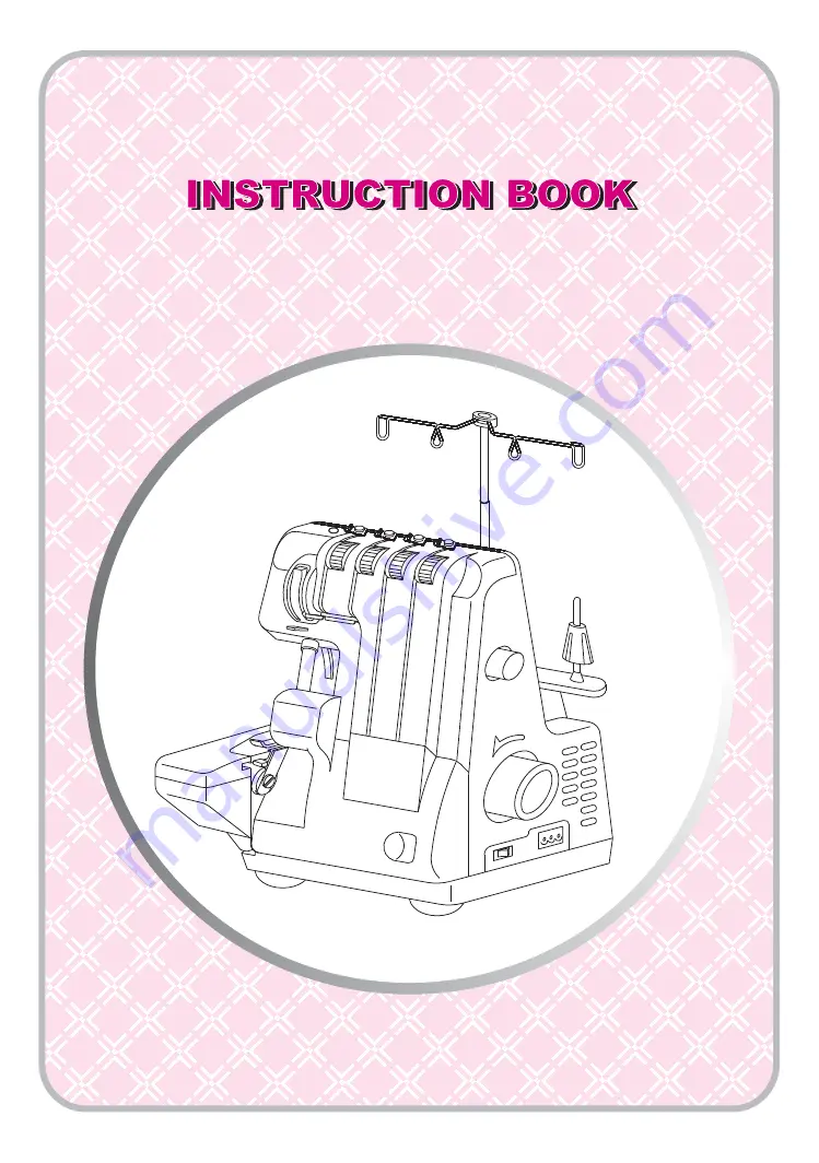 Merrylock MK740DSA Instruction Book Download Page 1